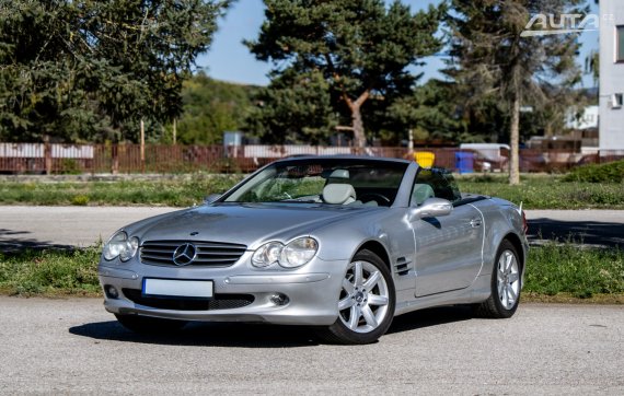 Mercedes-Benz SL 350 V6 180kW / 245k 2004 RWD AT / AJ NA SPLÁTKY / PROTIÚČET