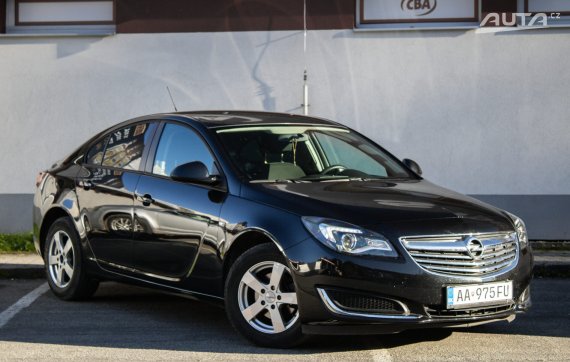 Opel Insignia 2.0 CDTI, 81kW (2014) / AJ NA SPLÁTKY / PROTIÚČET / 2014 černá