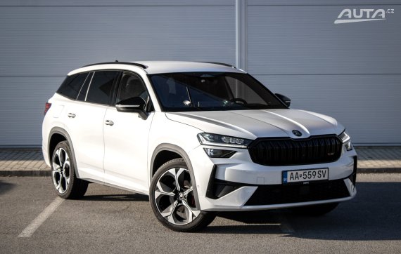 Škoda Kodiaq RS 2.0 TSI 4x4 DSG, 195 kW, A7 / AJ NA SPLÁTKY / PROTIÚČET / 2025 bílá