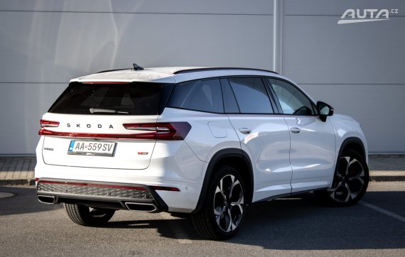 Škoda Kodiaq RS 2.0 TSI 4x4 DSG, 195 kW, A7 / AJ NA SPLÁTKY / PROTIÚČET / 2025 bílá