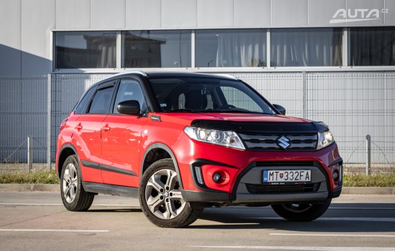 Suzuki Vitara 1.6 DDiS Elegance 4WD, 88 kW, M6, 5d. / AJ NA SPLÁTKY / PROTIÚČET / 2015 červená