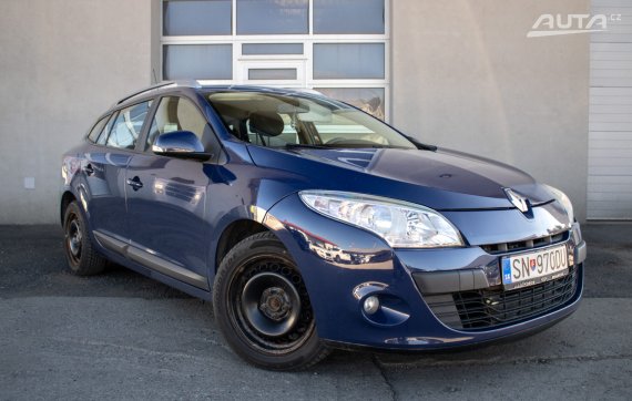 Renault Mégane Grandtour 1.6 16V / 74kW / M5 / ZÁRUKA / AJ NA SPLÁTKY / PROTIÚČET 2011 modrá