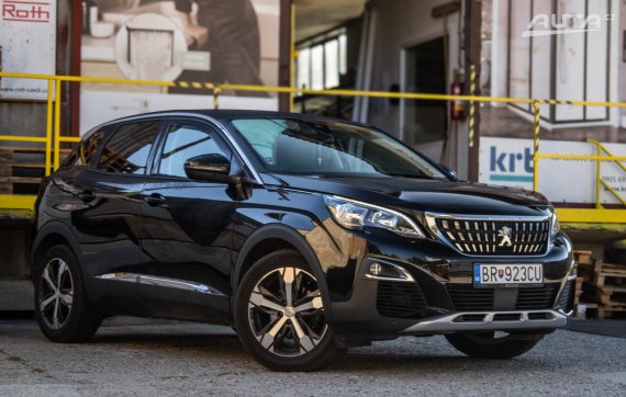 Peugeot 3008 1.2 PureTech Allure 96kW 2017 / AJ NA SPLÁTKY / PROTIÚČET 2017 černá