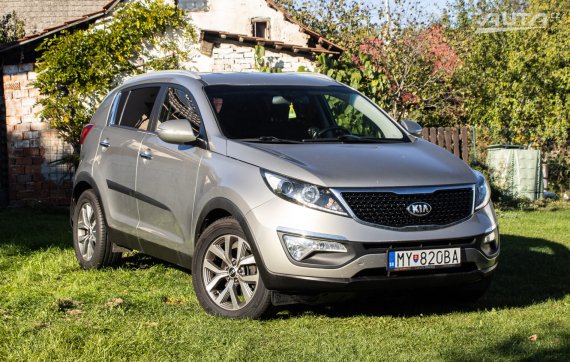 Kia Sportage 1.7 CRDi Gold, 85kW (2015) / AJ NA SPLÁTKY / PROTIÚČET / 2015 šedá