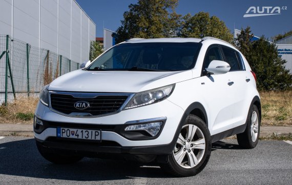 Kia Sportage 2.0 CRDi 4x4 A/T, 100 kW (2014) / AJ NA SPLÁTKY / PROTIÚČET / 2014 - hlavní pohled