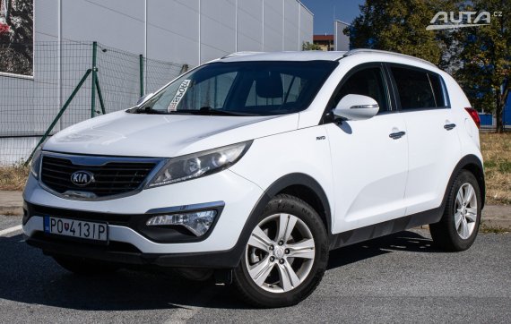 Kia Sportage 2.0 CRDi 4x4 A/T, 100 kW (2014) / AJ NA SPLÁTKY / PROTIÚČET / 2014 bílá