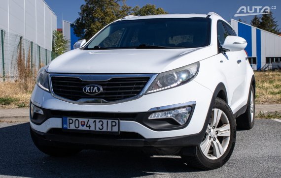 Kia Sportage 2.0 CRDi 4x4 A/T, 100 kW (2014) / AJ NA SPLÁTKY / PROTIÚČET / 2014 bílá