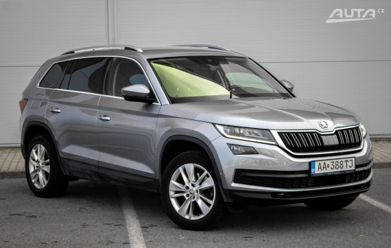 Škoda Kodiaq 2.0 TDI SCR Style DSG 4x4, 110 kW, 7 miest / AJ NA SPLÁTKY / PROTIÚČET / 2017 šedá