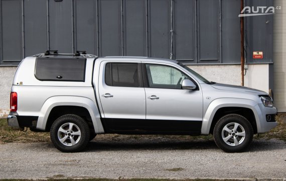 Volkswagen Amarok 2.0 BiTDI 4MOTION, 120kW (2012) / AJ NA SPLÁTKY / PROTIÚČET / 2012 stříbrná metalíza