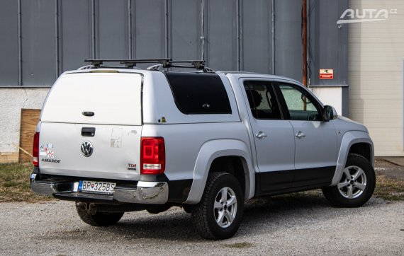 Volkswagen Amarok 2.0 BiTDI 4MOTION, 120kW (2012) / AJ NA SPLÁTKY / PROTIÚČET / 2012 stříbrná metalíza