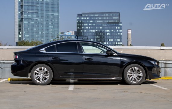 Peugeot 508 2.0 BlueHDi / 120kW / A8 / ZÁRUKA / AJ NA SPLÁTKY / PROTIÚČET 2019 černá