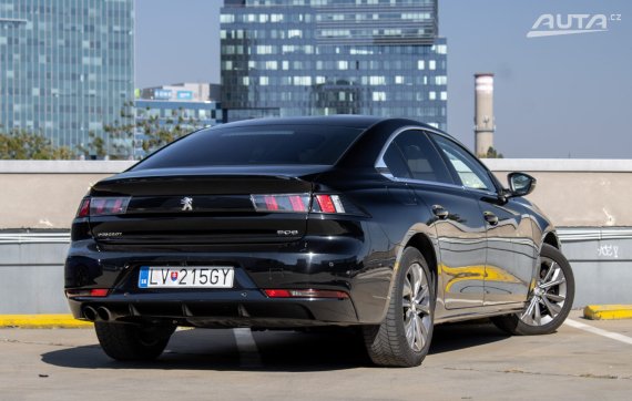 Peugeot 508 2.0 BlueHDi / 120kW / A8 / ZÁRUKA / AJ NA SPLÁTKY / PROTIÚČET 2019 černá
