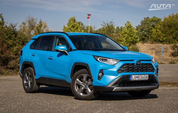 Toyota RAV4 2.0 I Valvematic Executive MDS AWD, 129 kW / AJ NA SPLÁTKY / PROTIÚČET / 2019 modrá