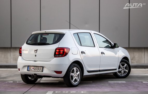 Dacia Sandero 1.0 SCe 54kW MT/5 2019 / AJ NA SPLÁTKY / PROTIÚČET 2019 bílá