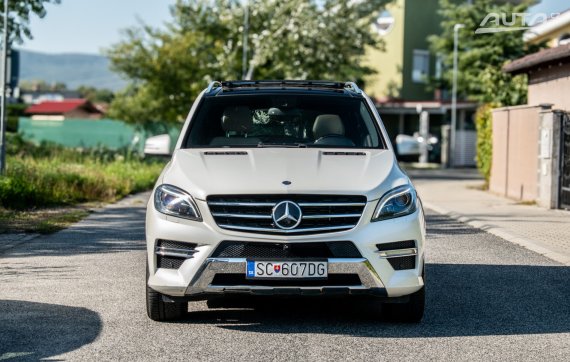 Mercedes-Benz ML 350 BlueTEC AMG line 4MATIC / AJ NA SPLÁTKY / PROTIÚČET 2013 bílá