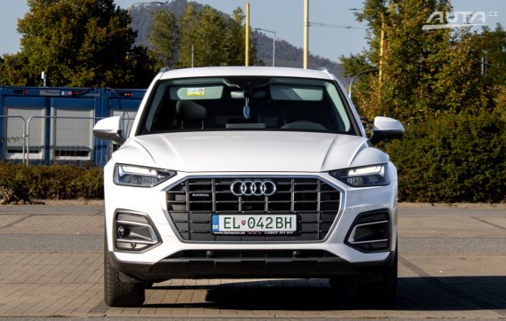 Audi Q5 50 2.0 TFSI e Quattro S tronic / 195kW / A7 / ZÁRUKA / AJ NA SPLÁTKY / PROTIÚČET 2021 bílá