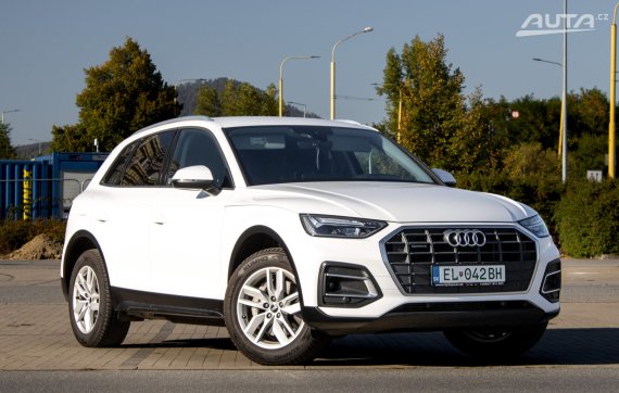 Audi Q5 50 2.0 TFSI e Quattro S tronic / 195kW / A7 / ZÁRUKA / AJ NA SPLÁTKY / PROTIÚČET 2021 bílá