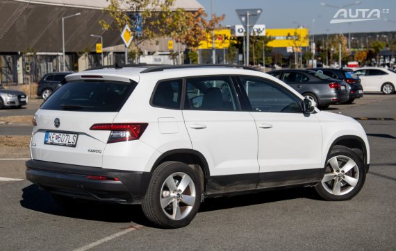 Škoda Karoq 1.5 TSI Style DSG / 110kW / A7 / ZÁRUKA / AJ NA SPLÁTKY / PROTIÚČET 2018 bílá