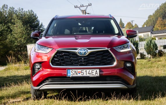 Toyota Highlander 2.5 Hybrid Executive AWD / 184kW / e-CVT / ZÁRUKA / AJ NA SPLÁTKY / PROTIÚČET 2022 červená