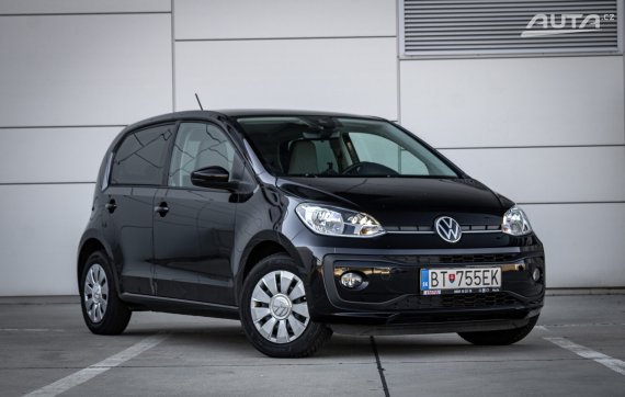 Volkswagen Up! Up 1.0 BMT EcoFuel CNG eco up!, 50 kW, M5, 5d. / AJ NA SPLÁTKY / PROTIÚČET / 2022 černá