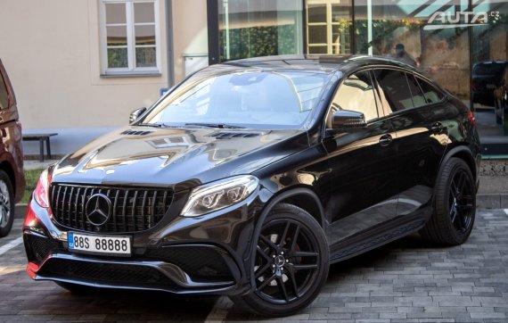 Mercedes-Benz GLE Kupé 350d 4Matic AMG Line / 190kW / A9 / ZÁRUKA / AJ NA SPLÁTKY / PROTIÚČET 2016 - hlavní pohled