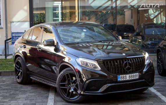 Mercedes-Benz GLE Kupé 350d 4Matic AMG Line / 190kW / A9 / ZÁRUKA / AJ NA SPLÁTKY / PROTIÚČET 2016 béžová