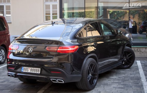 Mercedes-Benz GLE Kupé 350d 4Matic AMG Line / 190kW / A9 / ZÁRUKA / AJ NA SPLÁTKY / PROTIÚČET 2016 béžová