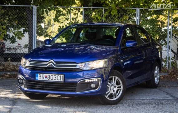 Citroën C-Elysée 1.2 PureTech Shine, 60kW (2018) / AJ NA SPLÁTKY / PROTIÚČET / 2018 - hlavní pohled