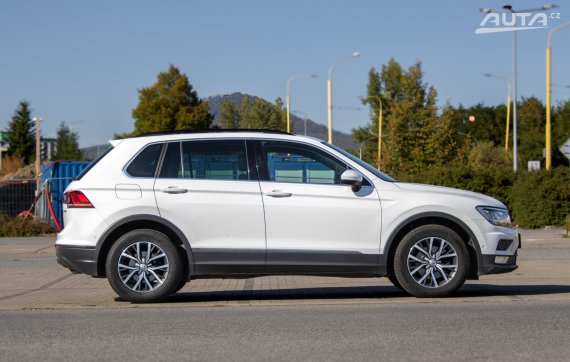 Volkswagen Tiguan 2. TDI BMT / 85kW / M6 / ZÁRUKA / AJ NA SPLÁTKY / PROTIÚČET 2017 bílá