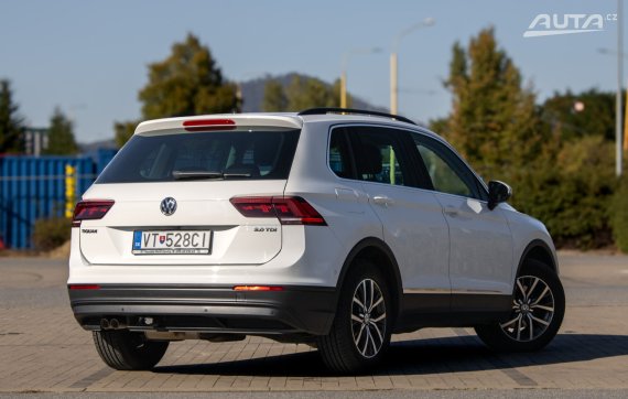 Volkswagen Tiguan 2. TDI BMT / 85kW / M6 / ZÁRUKA / AJ NA SPLÁTKY / PROTIÚČET 2017 bílá