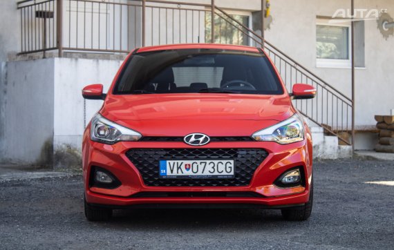 Hyundai i20 1.2i, Cool, 62kW (2019) / AJ NA SPLÁTKY / PROTIÚČET / 2019 červená