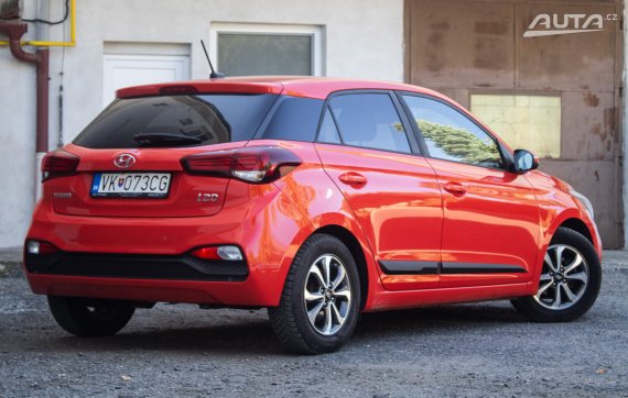 Hyundai i20 1.2i, Cool, 62kW (2019) / AJ NA SPLÁTKY / PROTIÚČET / 2019 červená
