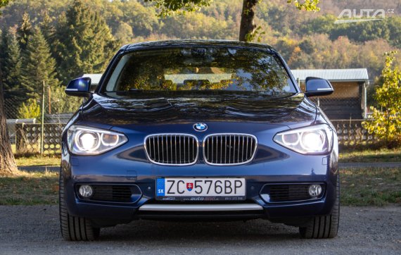 BMW Rad 1 F20 120d xDrive Urban / 135kW / M6 / ZÁRUKA / AJ NA SPLÁTKY / PROTIÚČET 2014 modrá