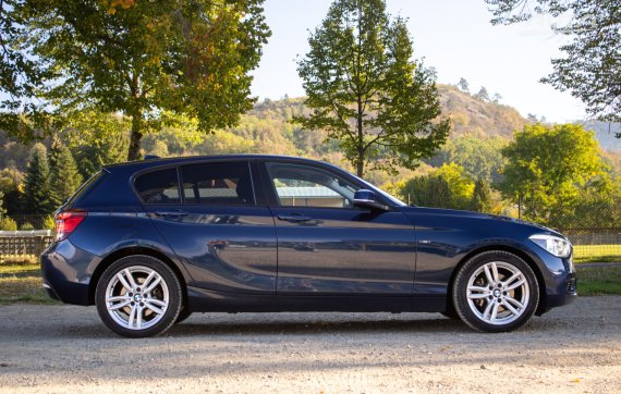 BMW Rad 1 F20 120d xDrive Urban / 135kW / M6 / ZÁRUKA / AJ NA SPLÁTKY / PROTIÚČET 2014 modrá