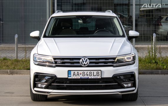 Volkswagen Tiguan 2.0TDI Highline 4Motion R-Line / 140kW / A7 / ZÁRUKA / AJ NA SPLÁTKY / PROTIÚČET 2018 bílá