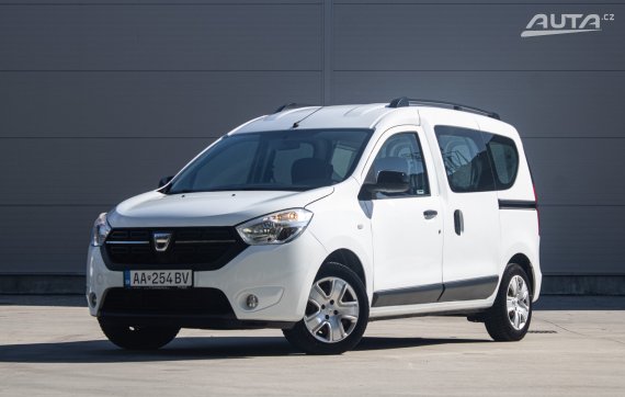 Dacia Dokker 1.3 TCe, 75kW (2020) / AJ NA SPLÁTKY / PROTIÚČET / 2020 - hlavní pohled