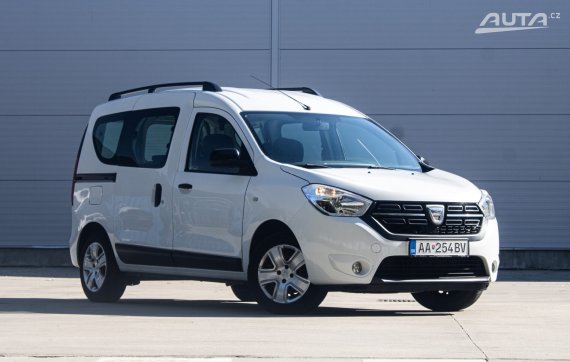 Dacia Dokker 1.3 TCe, 75kW (2020) / AJ NA SPLÁTKY / PROTIÚČET / 2020 bílá