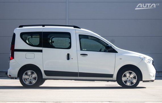Dacia Dokker 1.3 TCe, 75kW (2020) / AJ NA SPLÁTKY / PROTIÚČET / 2020 bílá