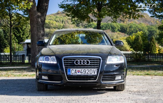 Audi A6 2.0 TDI, 125kW (2008) / AJ NA SPLÁTKY / PROTIÚČET / 2008 černá