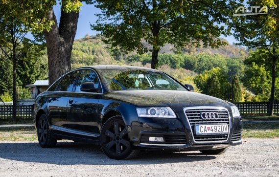 Audi A6 2.0 TDI, 125kW (2008) / AJ NA SPLÁTKY / PROTIÚČET / 2008 černá