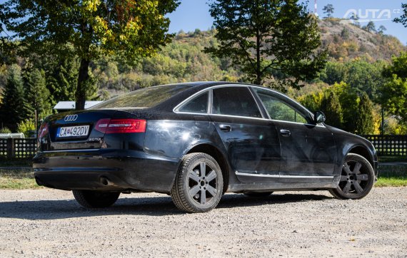 Audi A6 2.0 TDI, 125kW (2008) / AJ NA SPLÁTKY / PROTIÚČET / 2008 černá