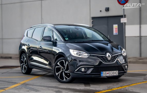Renault Grand Scénic 1.6 dCi Intense 2016 AT/6 118kW / AJ NA SPLÁTKY / PROTIÚČET 2016 černá