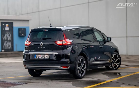 Renault Grand Scénic 1.6 dCi Intense 2016 AT/6 118kW / AJ NA SPLÁTKY / PROTIÚČET 2016 černá