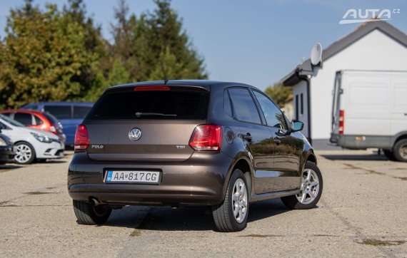 Volkswagen Polo 1.2 TSI 90k, 66 kW, M5, 5d. / AJ NA SPLÁTKY / PROTIÚČET / 2012 hnědá
