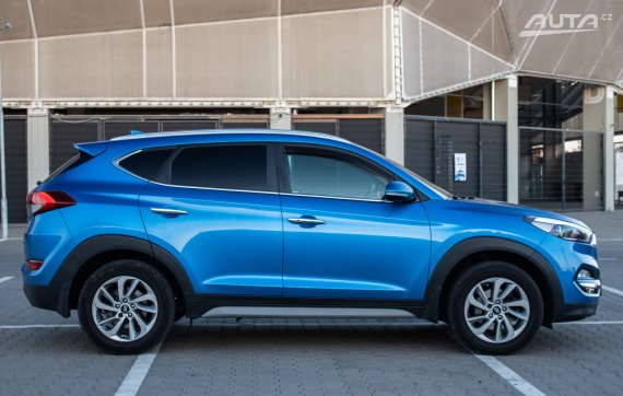 Hyundai Tucson 1.6 GDi, 97kW (2017) / AJ NA SPLÁTKY / PROTIÚČET / 2017 modrá