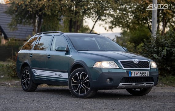 Škoda Octavia Combi 2.0 TDI  4x4 Scout MT/6 2007 / AJ NA SPLÁTKY / PROTIÚČET 2007 zelená