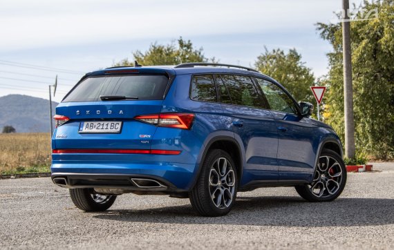 Škoda Kodiaq RS 2.0 TDI SCR 4x4 176kW / AJ NA SPLÁTKY / PROTIÚČET 2019 modrá