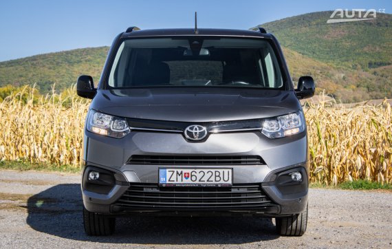 Toyota Proace City Verso 1.5 D-4D Short Family, 96 kW, M6 / AJ NA SPLÁTKY / PROTIÚČET / 2024 šedá