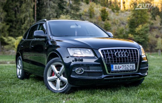 Audi Q5 3.0 TDI S-line Quattro 176kW 2011 / AJ NA SPLÁTKY / PROTIÚČET 2011 černá