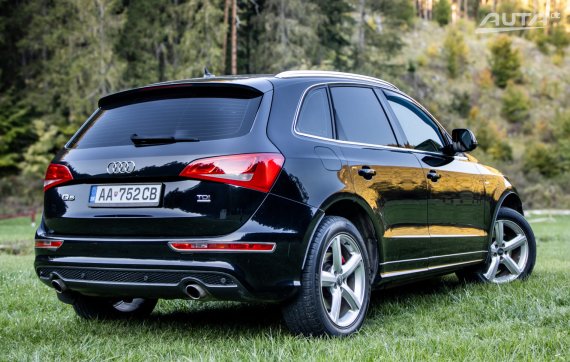Audi Q5 3.0 TDI S-line Quattro 176kW 2011 / AJ NA SPLÁTKY / PROTIÚČET 2011 černá